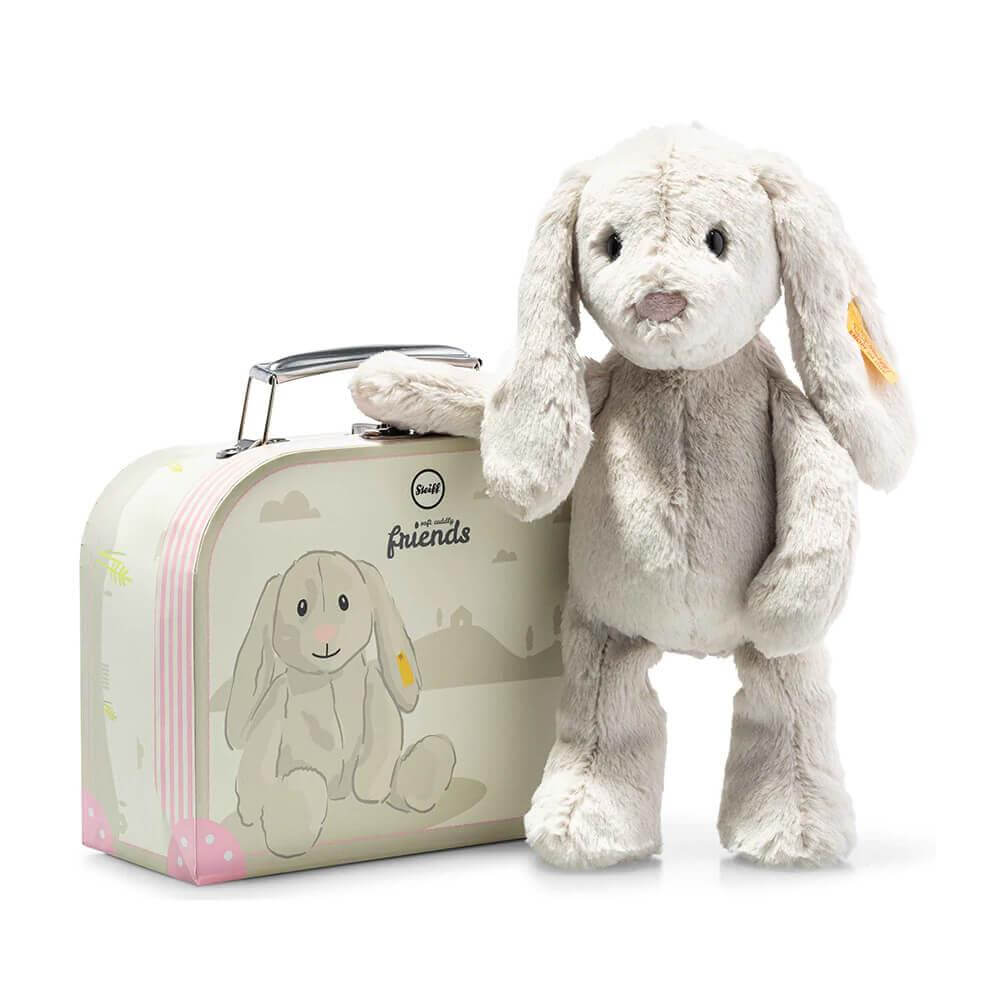 Steiff Hoppie Rabbit in Suitcase 26cm